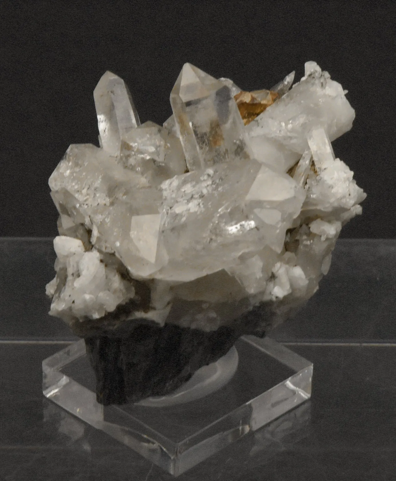 Stunning Doubly Terminated Quartz Crystal Cluster Mineral Specimen - Austria