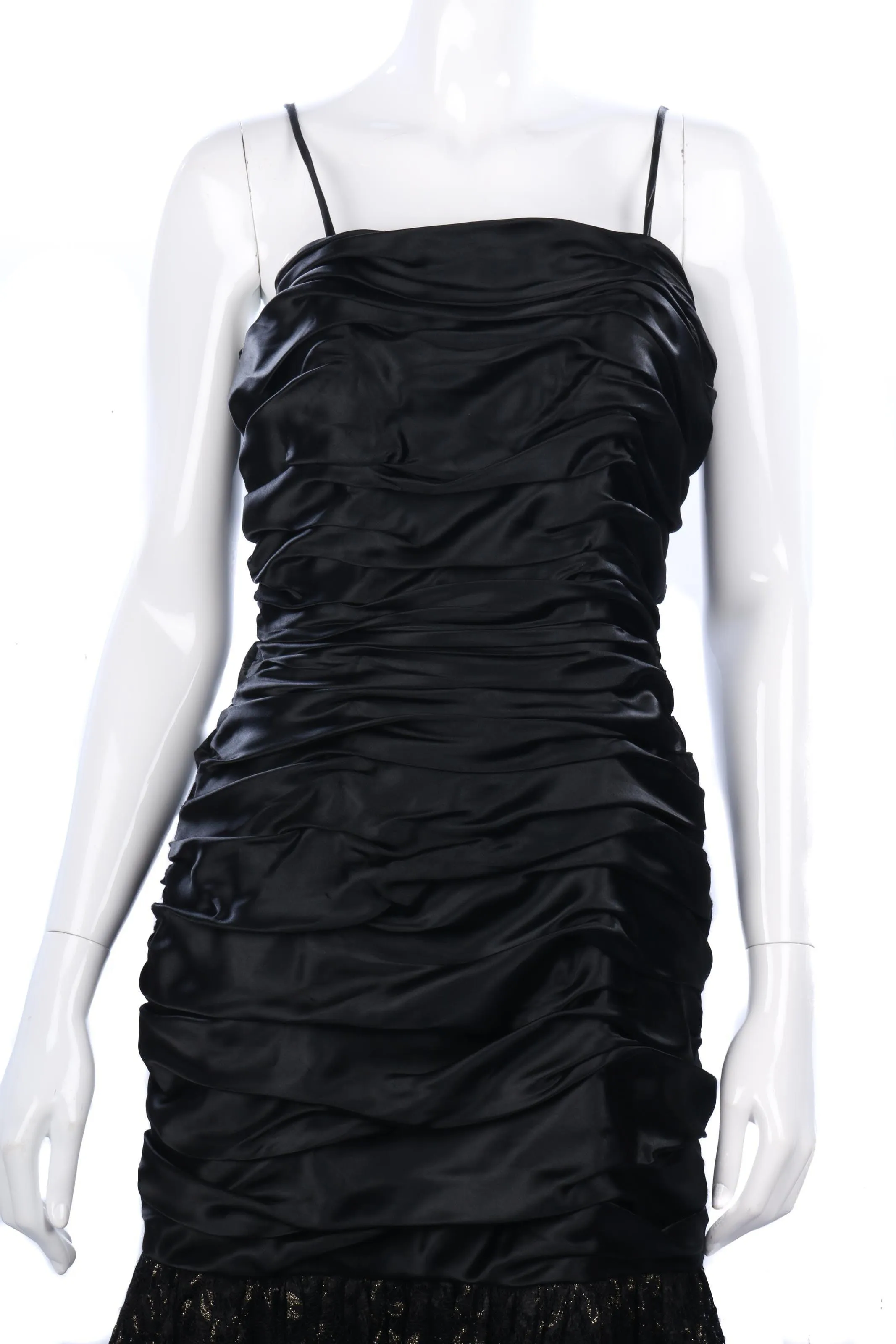 Stunning Mariann Ross black cocktail dress