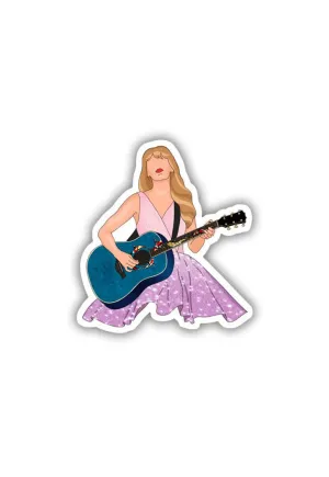 Taylor Swift: A gorgeous Queen Sticker