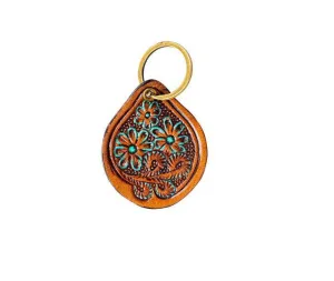 Terrianna Hand-tooled Key Fob