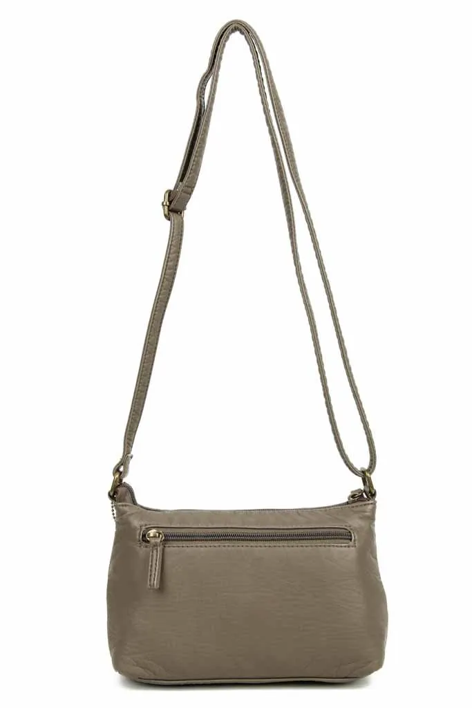 The Bethany Crossbody - Dark Grey