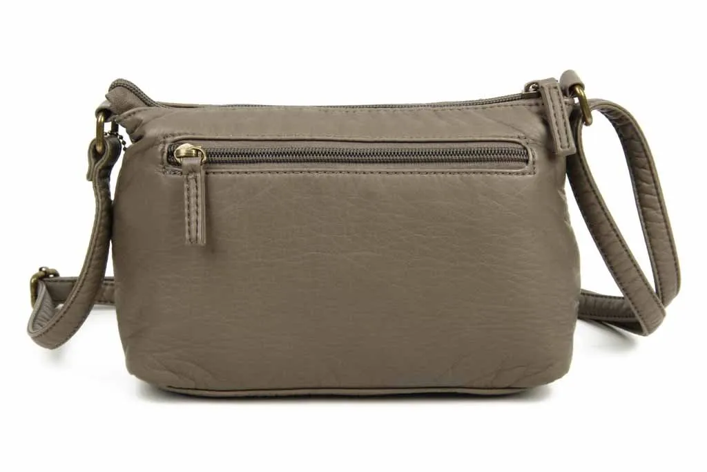 The Bethany Crossbody - Dark Grey