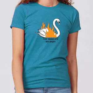 The Swan Ate My Baby! DDG Minnesota Women's Slim Fit T-Shirt