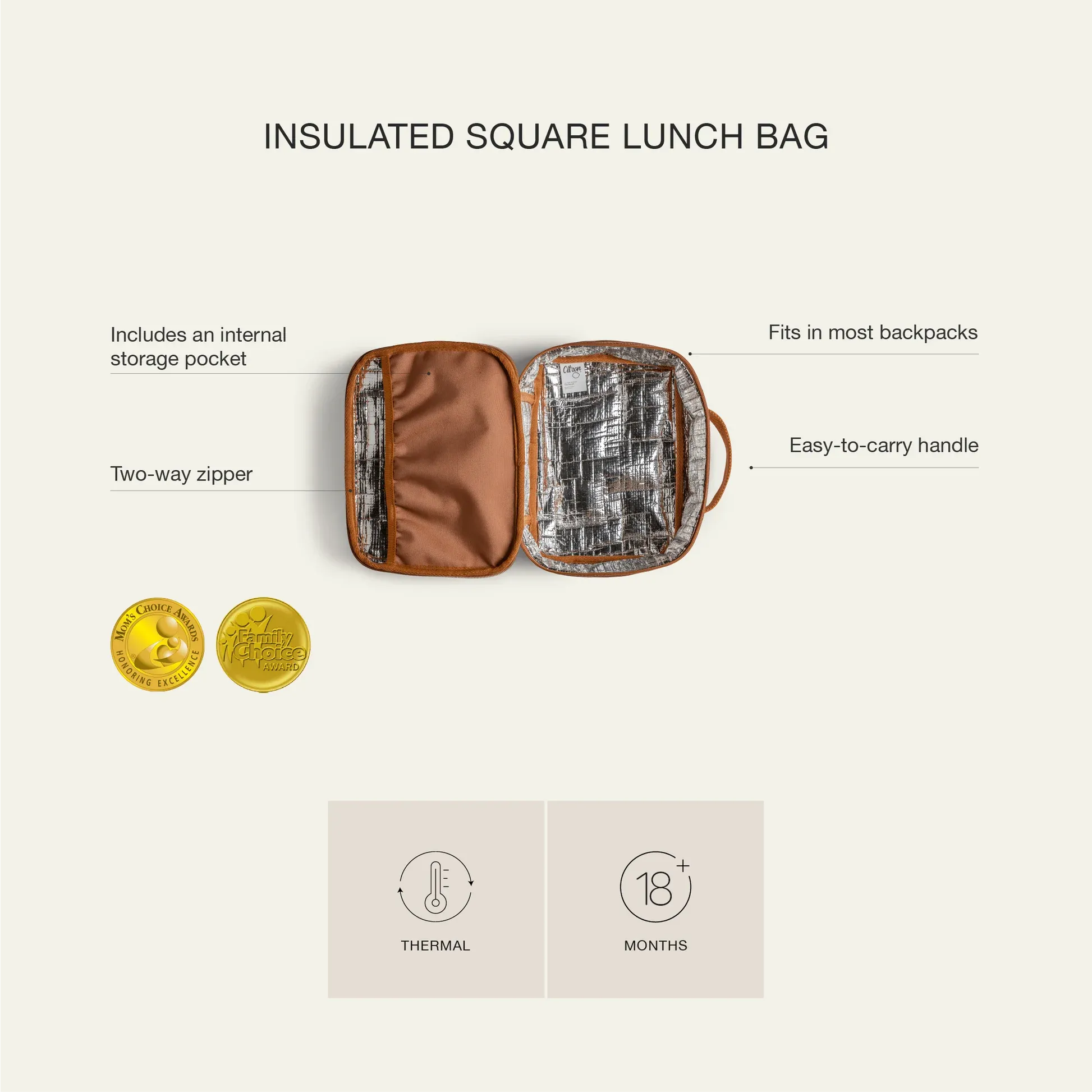 Thermal Classic Lunch Bag Tiger