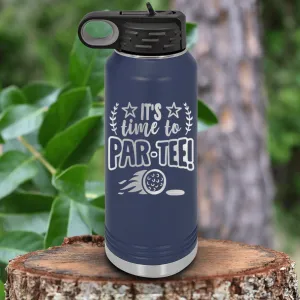 Time To Par Tee Water Bottle