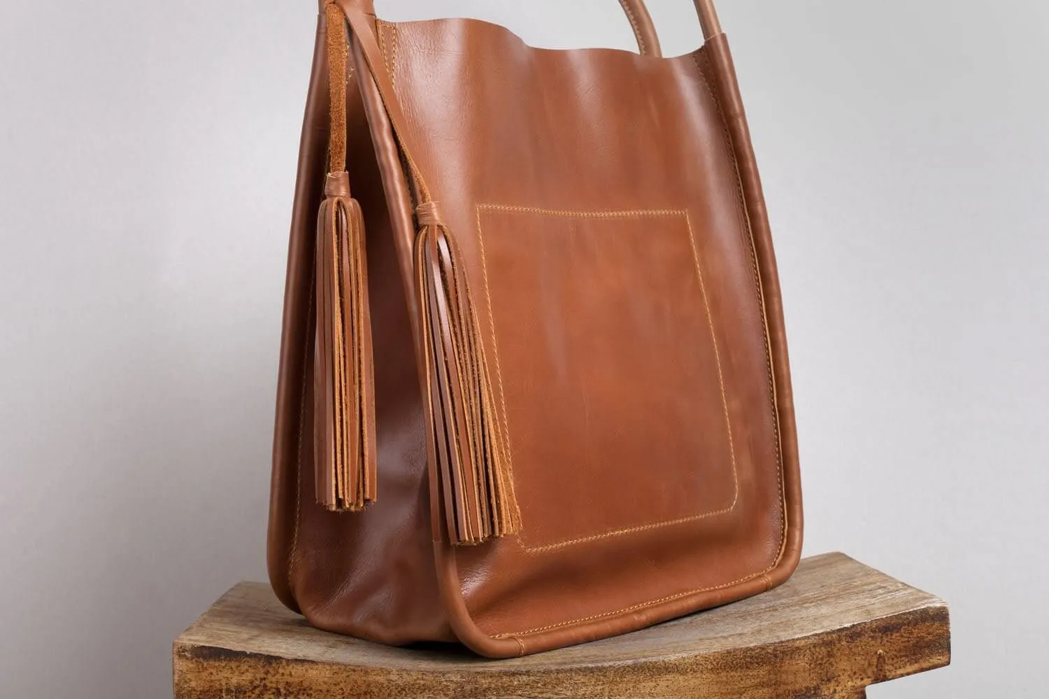 Trapeze Tote Bag Nougat