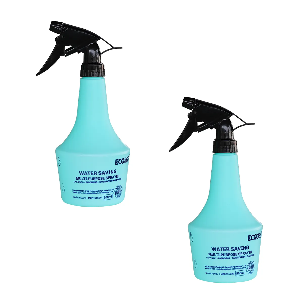 Trigger Sprayers with Mist & Pressure Jet Flow (500ml)