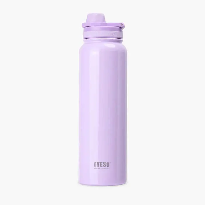 TYESO Stainless Steel Sports Bottle With Handle 40oz