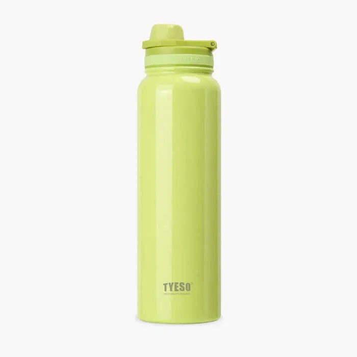 TYESO Stainless Steel Sports Bottle With Handle 40oz