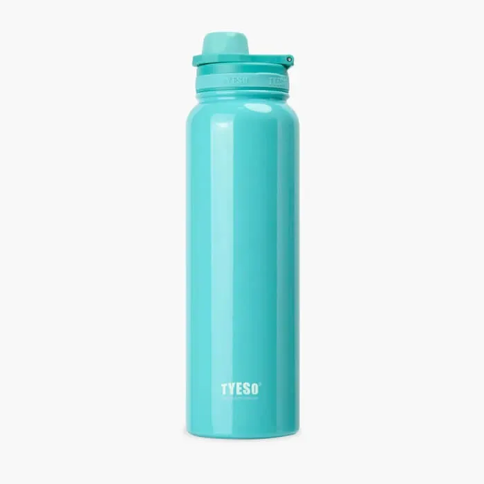 TYESO Stainless Steel Sports Bottle With Handle 40oz