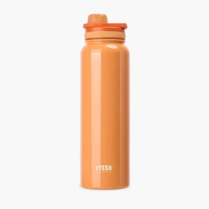 TYESO Stainless Steel Sports Bottle With Handle 40oz