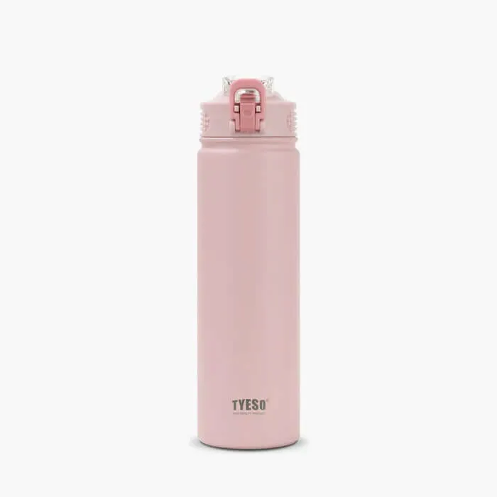 TYESO Wander Stainless Steel Sports Bottle With Straw 25oz