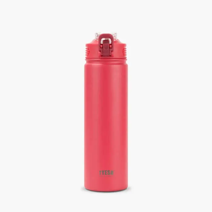 TYESO Wander Stainless Steel Sports Bottle With Straw 25oz