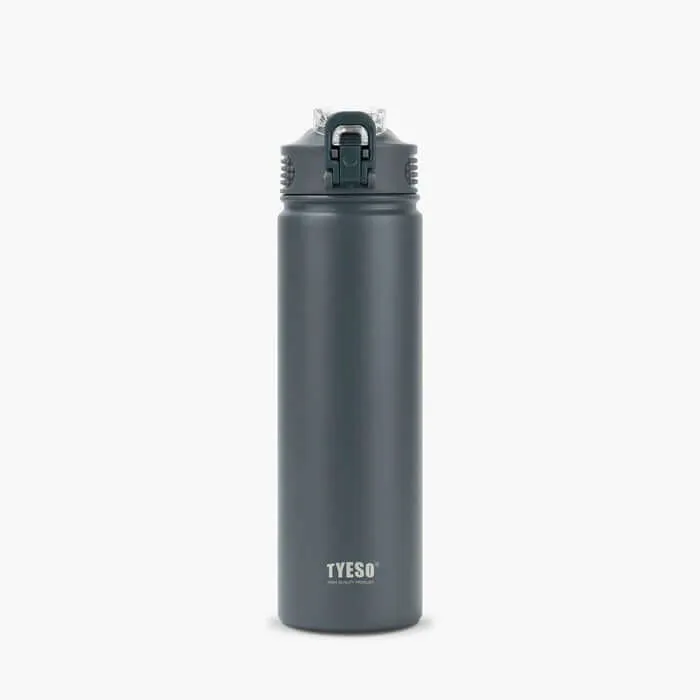 TYESO Wander Stainless Steel Sports Bottle With Straw 25oz