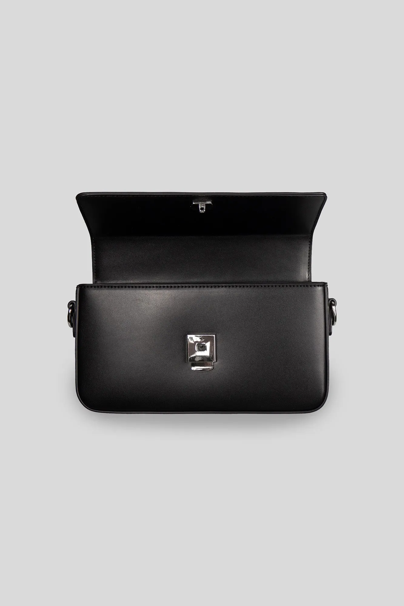 Vegan Leather Bag — Black