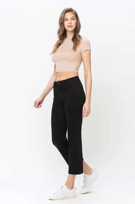 Victoria Ankle Straight Jeans