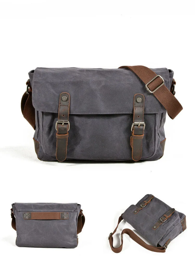 Vintage Water Resisitant Crossbody Bags for Men 6027