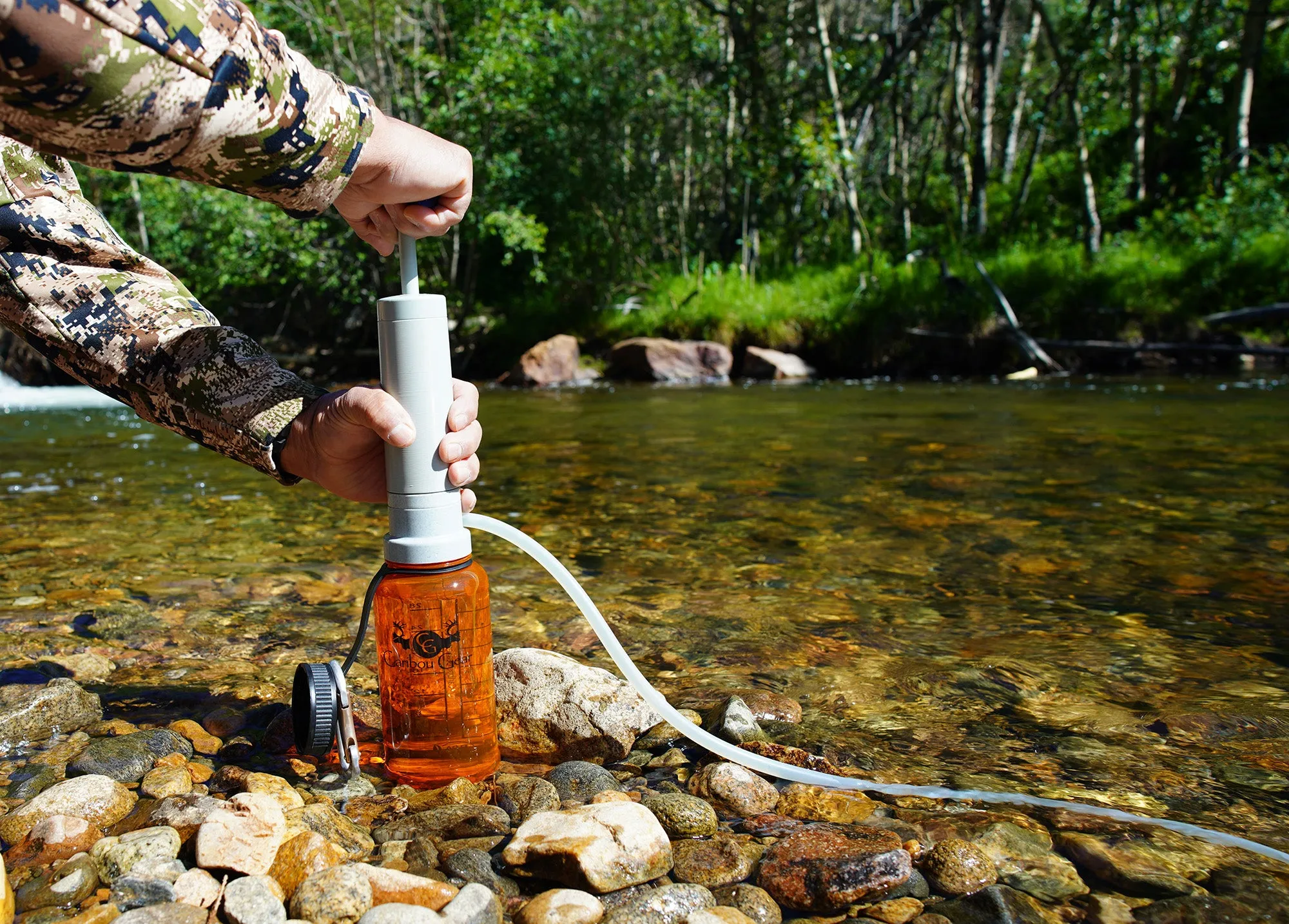 Wide Mouth Water Bottle - Caribou Gear