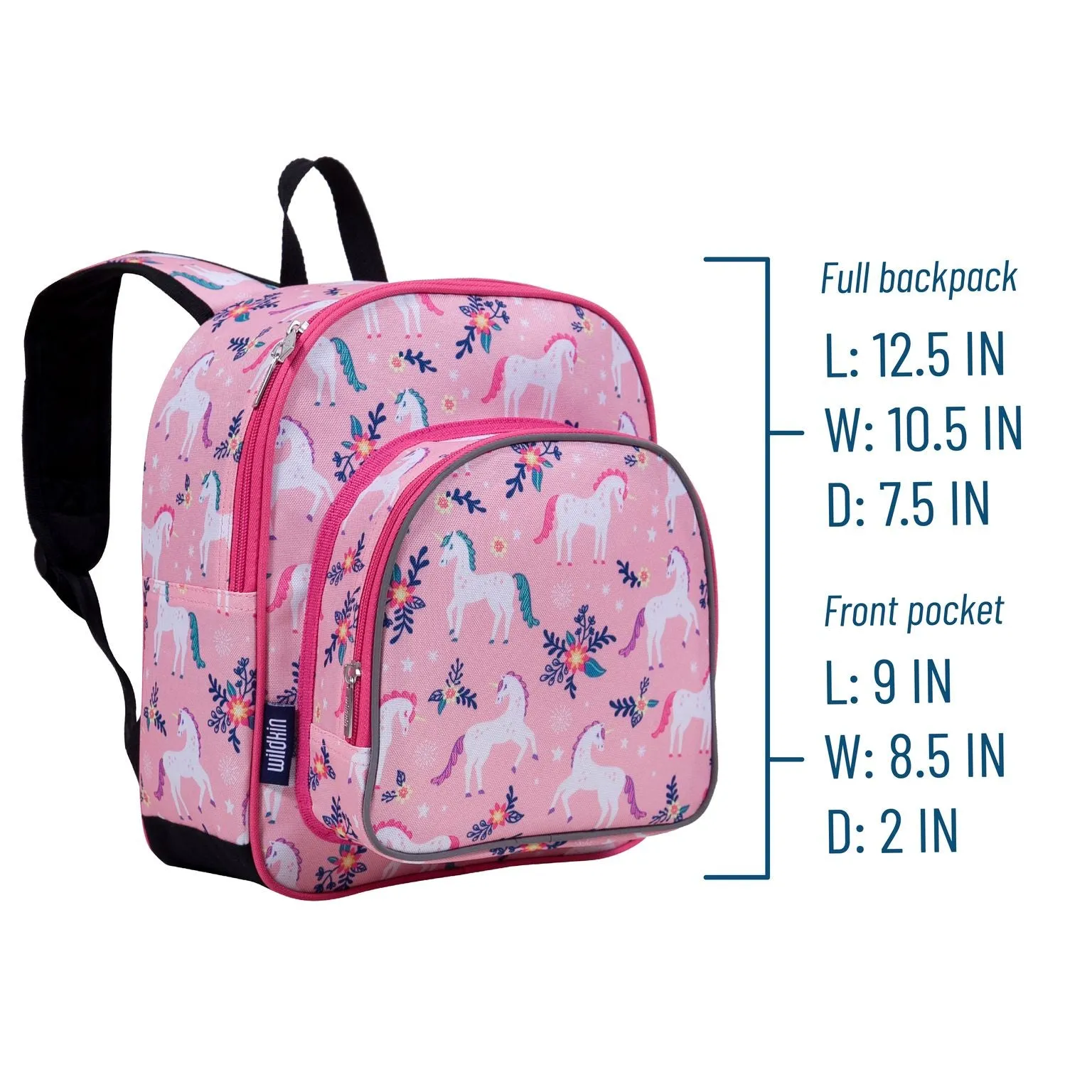 Wildkin Magical Unicorns Pack 'n Snack Backpack