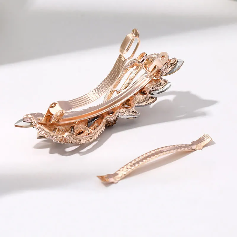 Women's Stunning Rhinestone Bow Knot Hair Clip